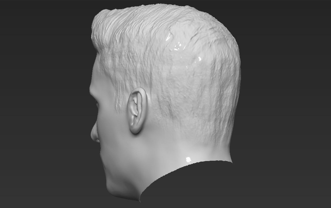 Robert Lewandowski 3D model_26