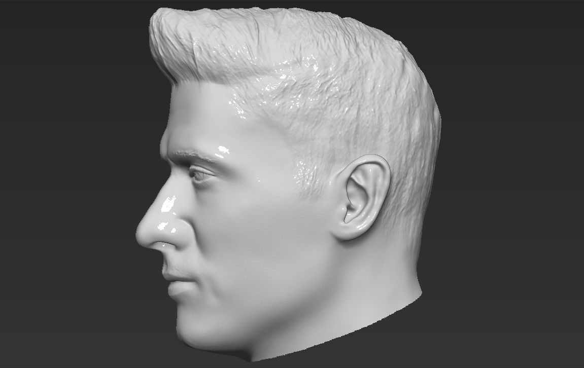 Robert Lewandowski 3D model_28