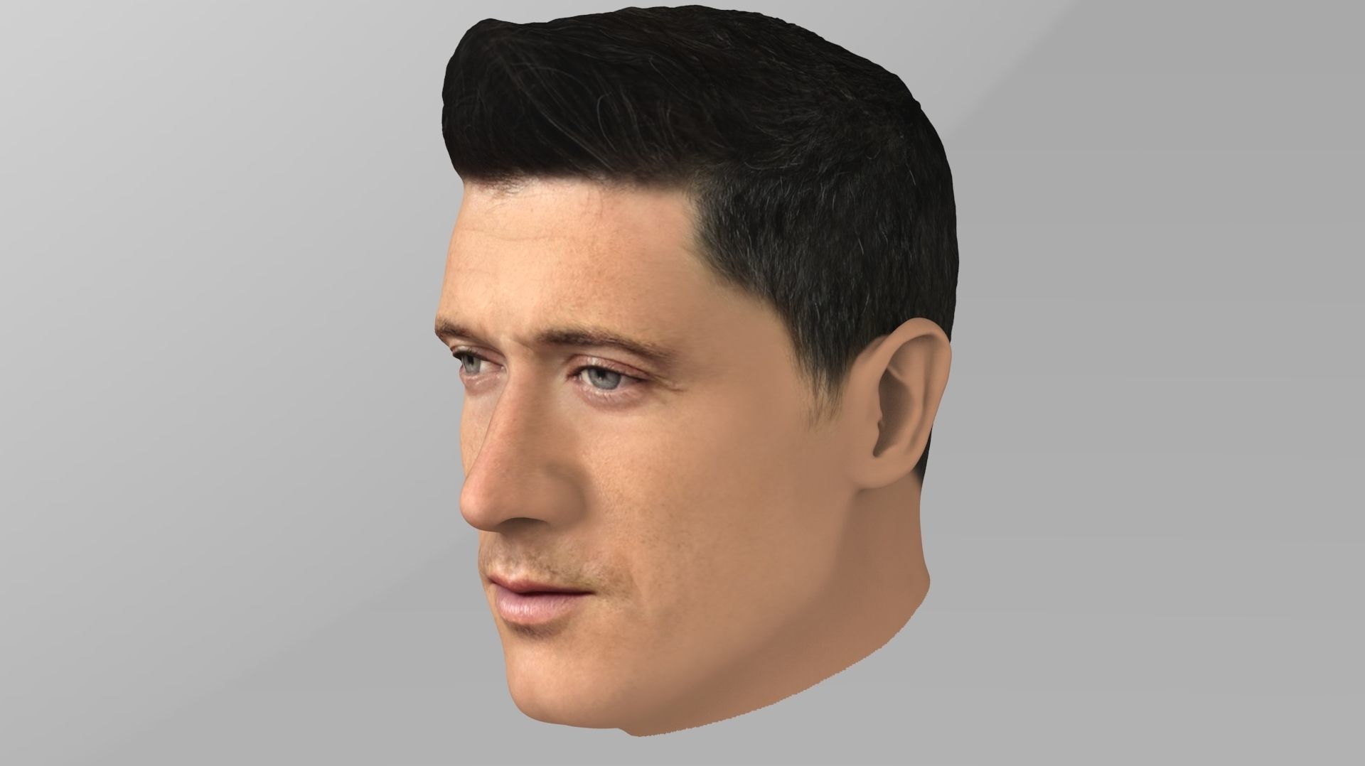 Robert Lewandowski 3D model_2