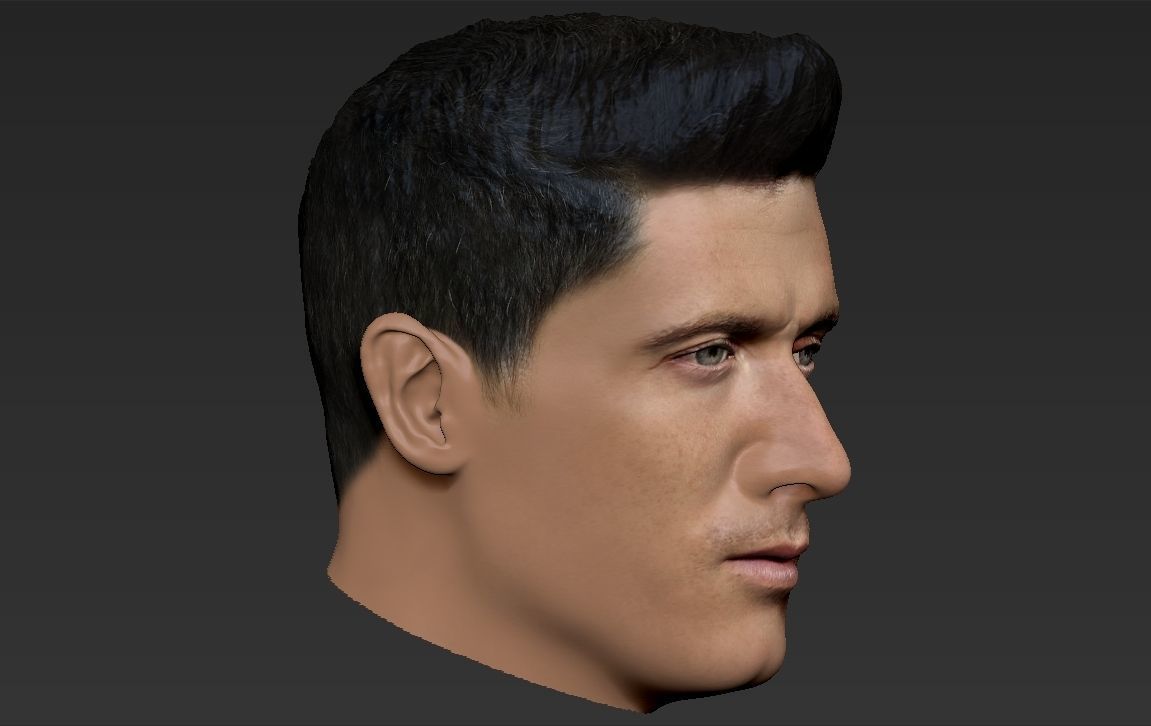 Robert Lewandowski 3D model_19