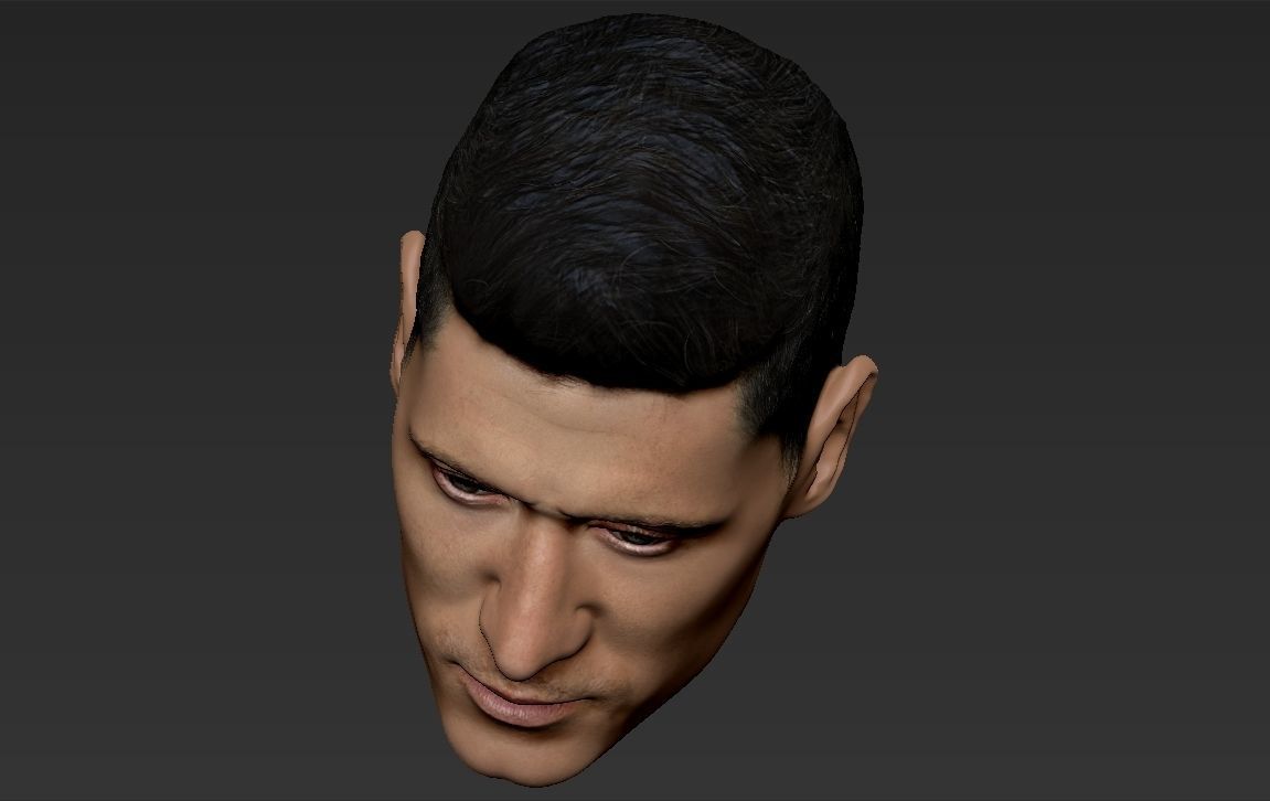 Robert Lewandowski 3D model_16