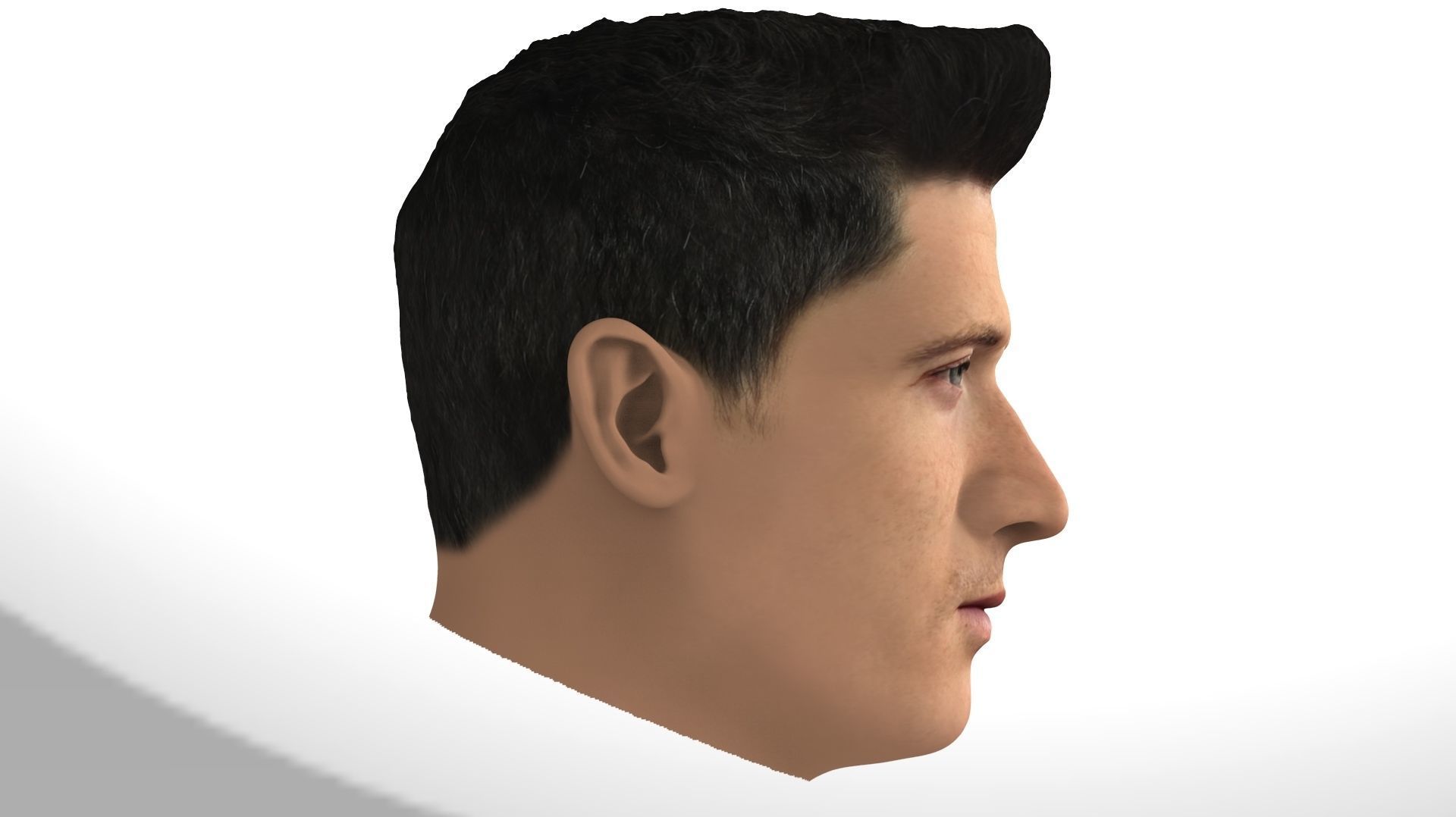 Robert Lewandowski 3D model_14
