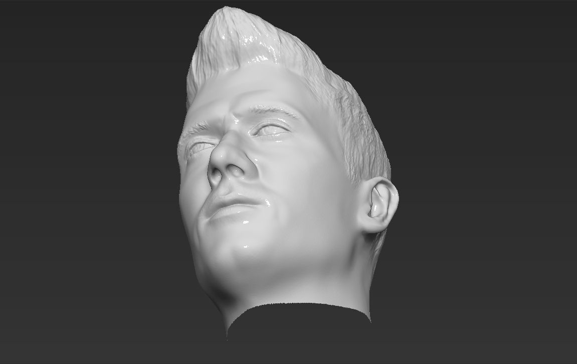 Robert Lewandowski 3D model_37