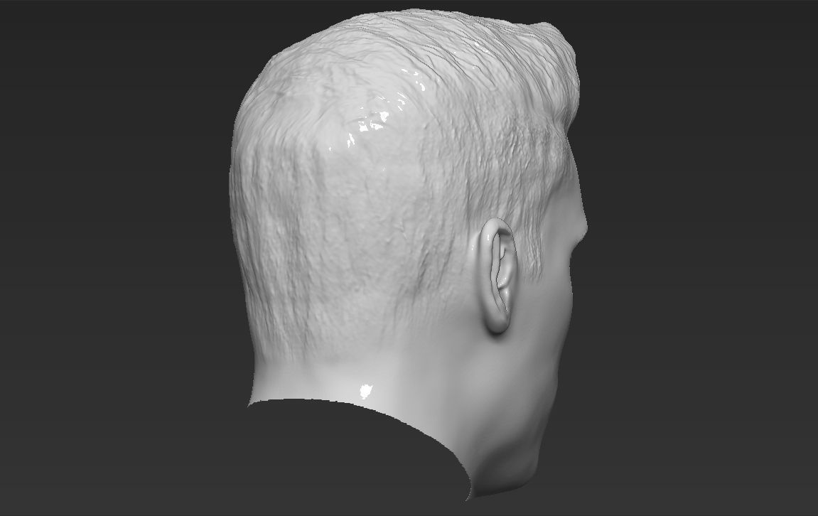 Robert Lewandowski 3D model_29