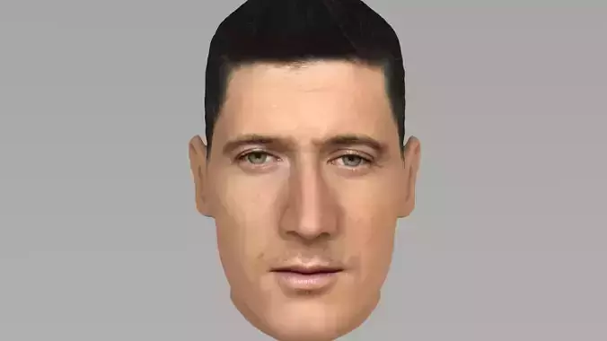 Robert Lewandowski 3D model
