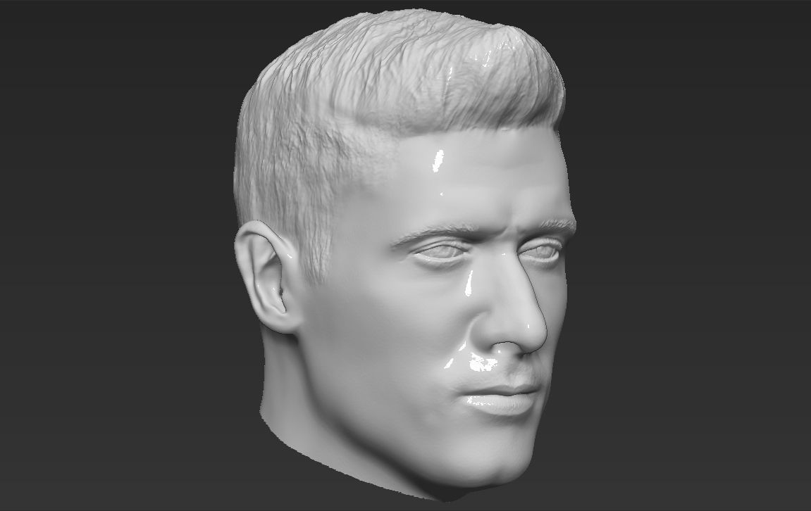 Robert Lewandowski 3D model_31