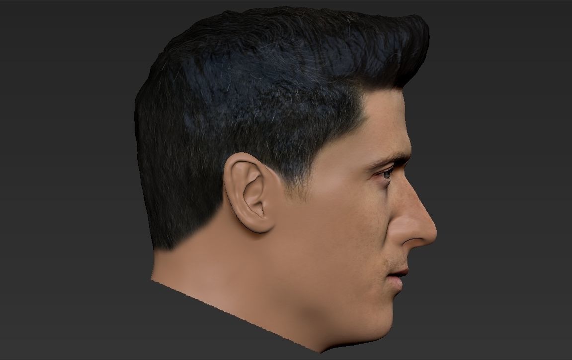 Robert Lewandowski 3D model_18