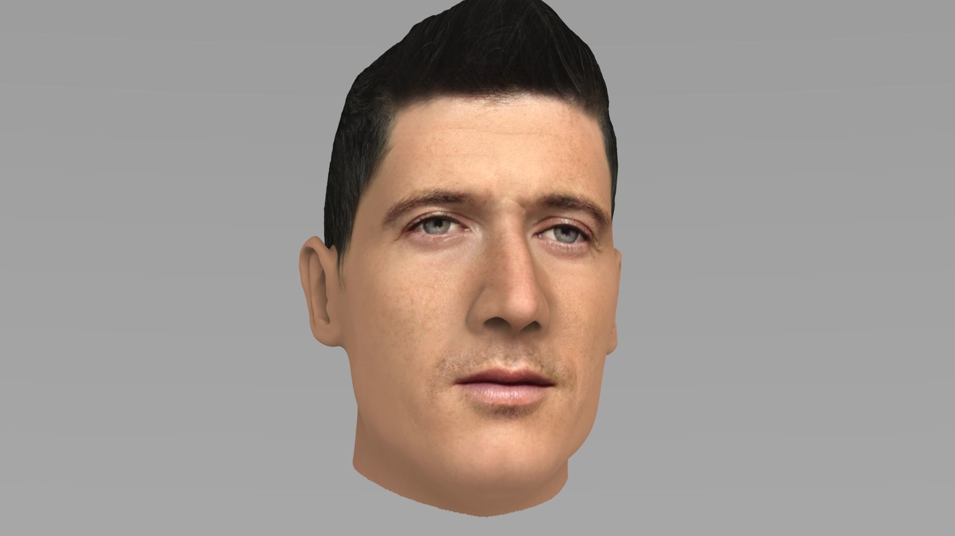 Robert Lewandowski 3D model_8