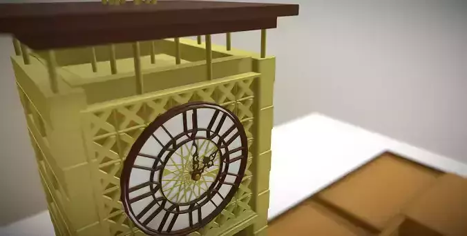 Kenya Parliament Tower 3D model