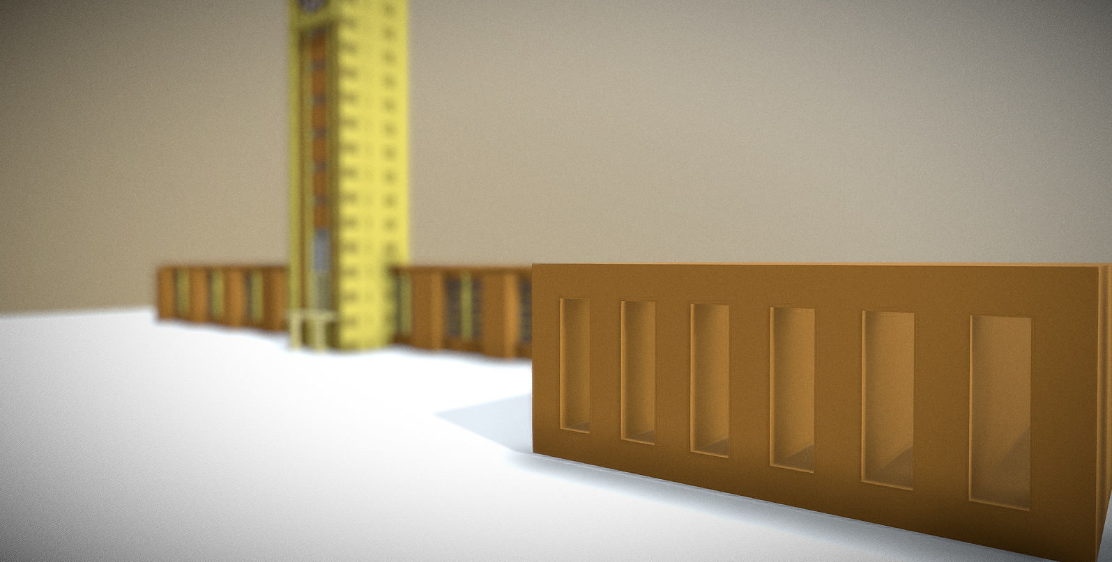 Kenya Parliament Tower 3D model_4