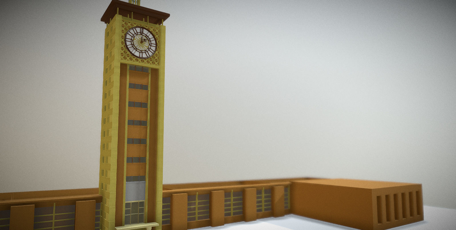 Kenya Parliament Tower 3D model_3