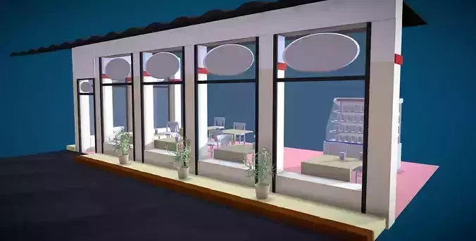 IceCream Store Front