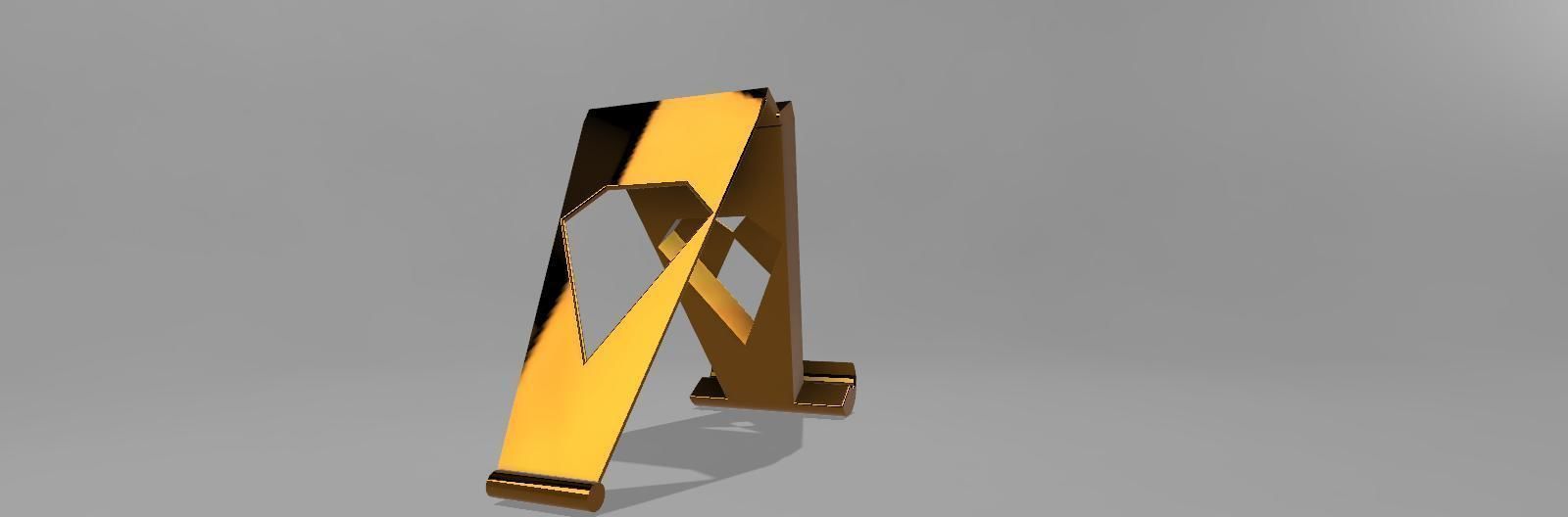 Phone Stand 3D print model_3