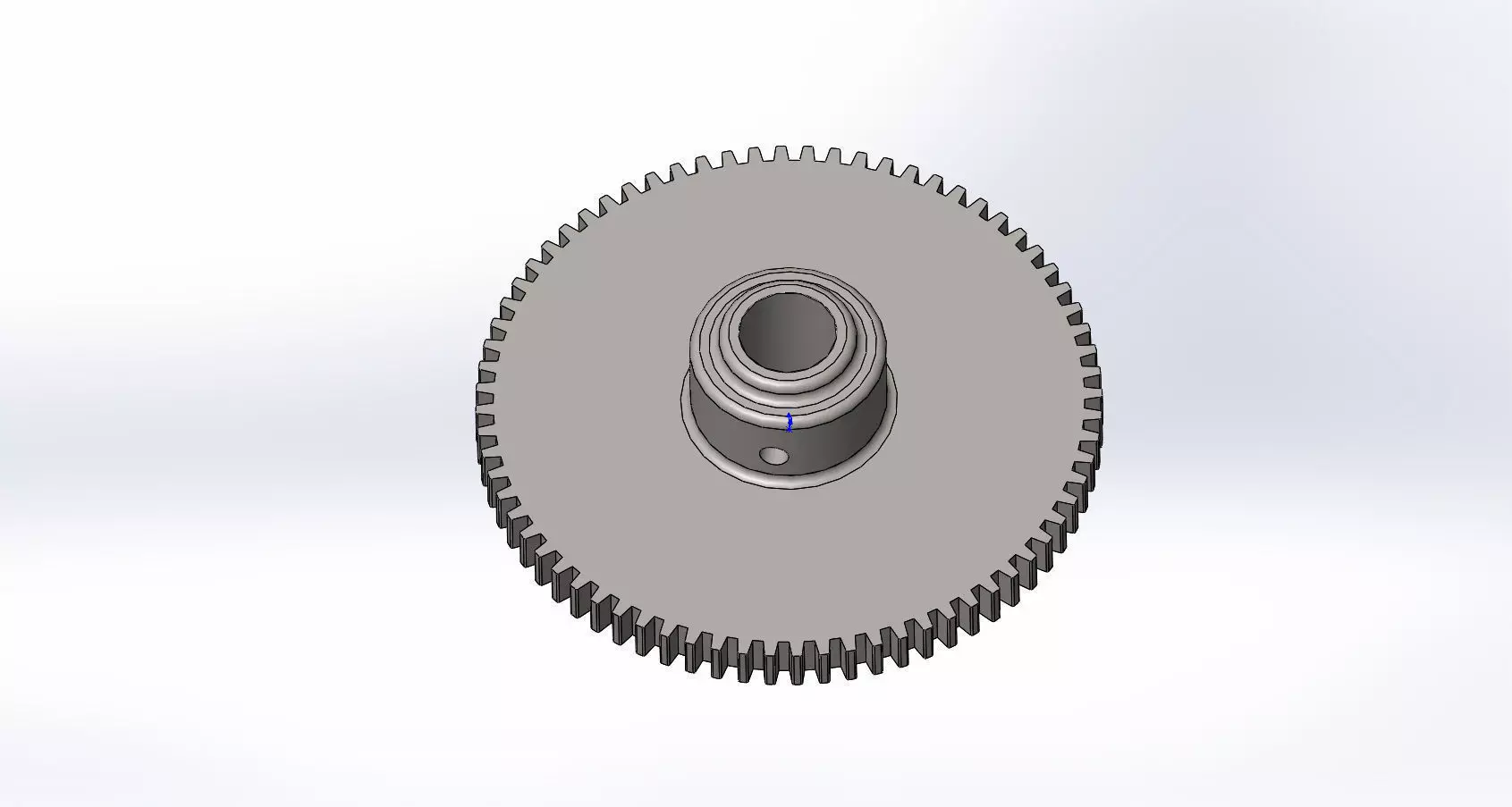 Simple Gear Free 3D model