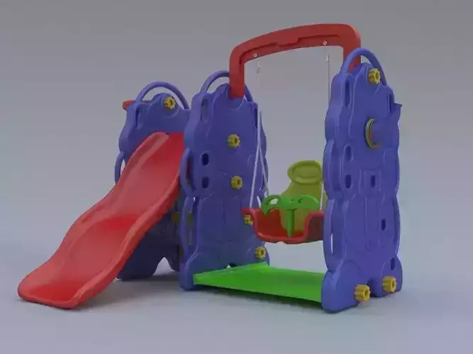 Playground Slide Elephant Theme
