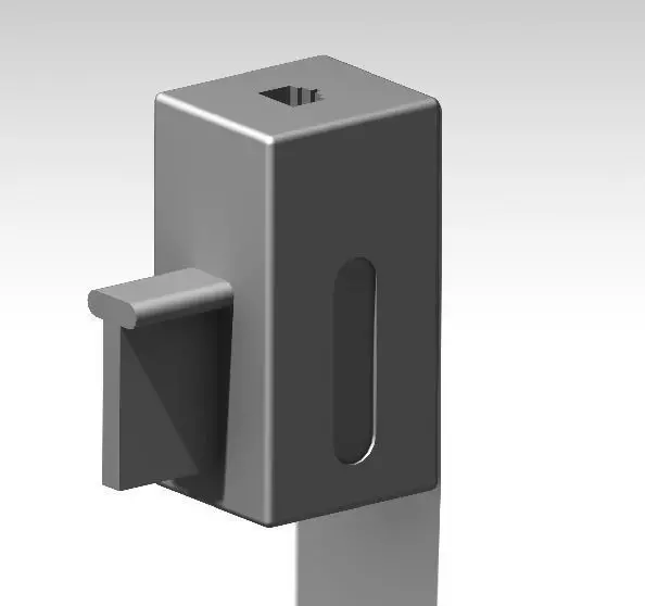 ADSL fixkey-P1 3D model