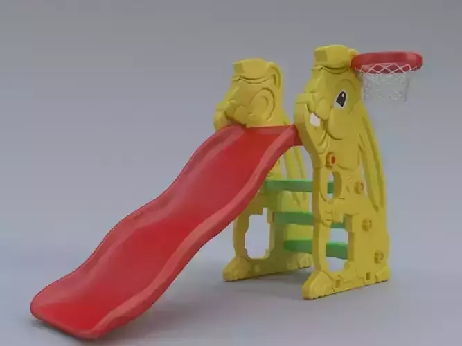 Playground Slide Bunny Theme
