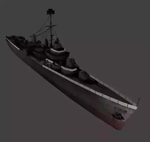 Fletcher Class Destroyer