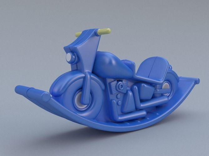 Seesaw Motorcycle Theme 3D model