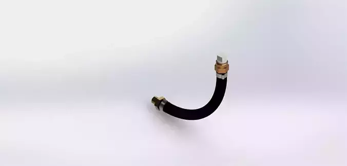 Oil Drain Hose Free 3D model