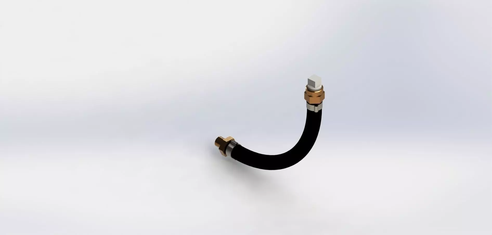 Oil Drain Hose Free 3D model_0