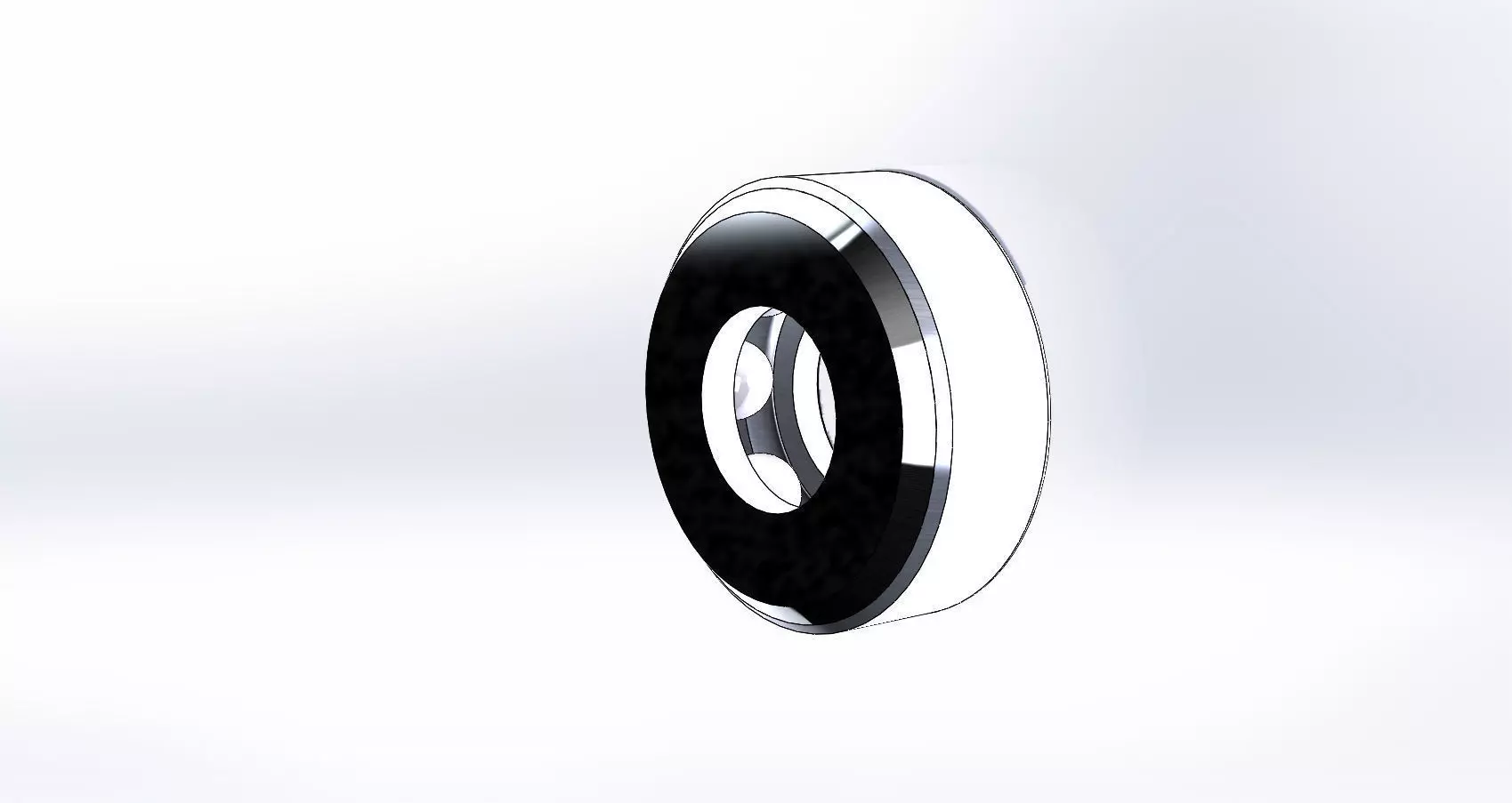42mm Bearing Free 3D model