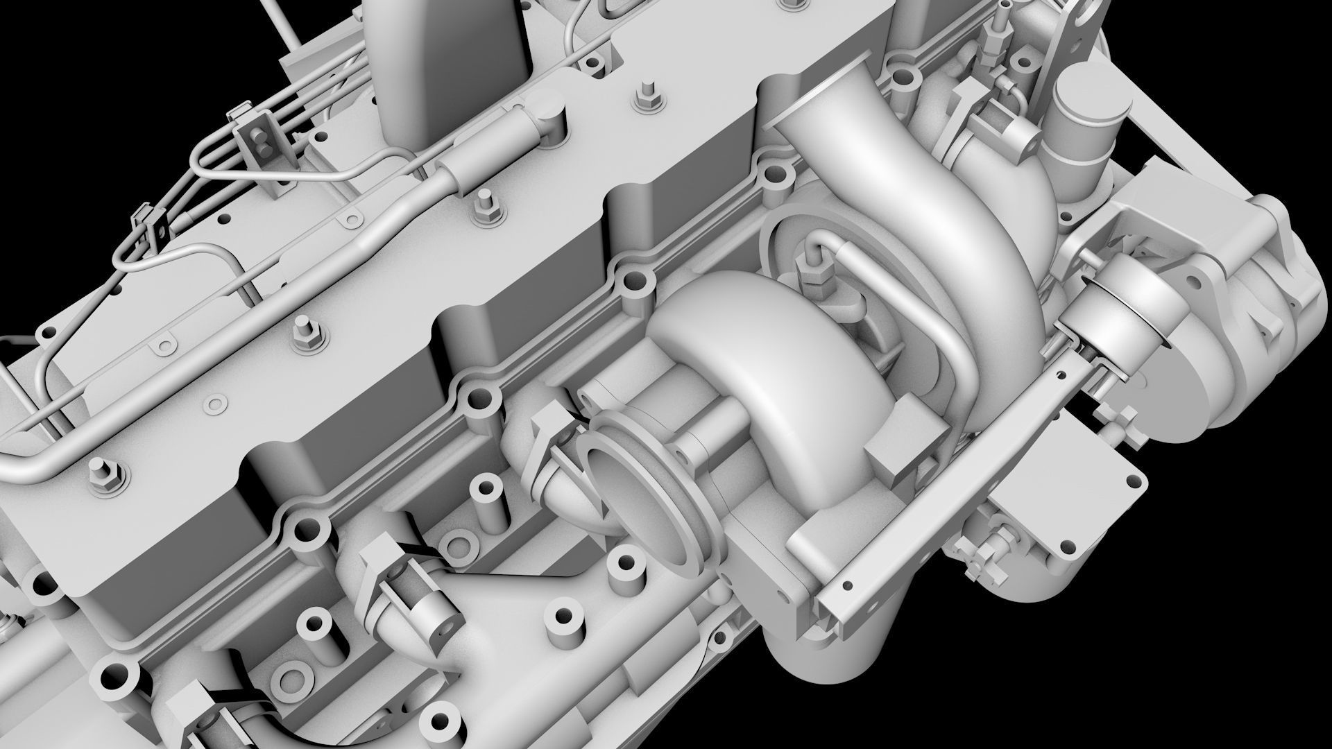 Diesel engines 3D model_10