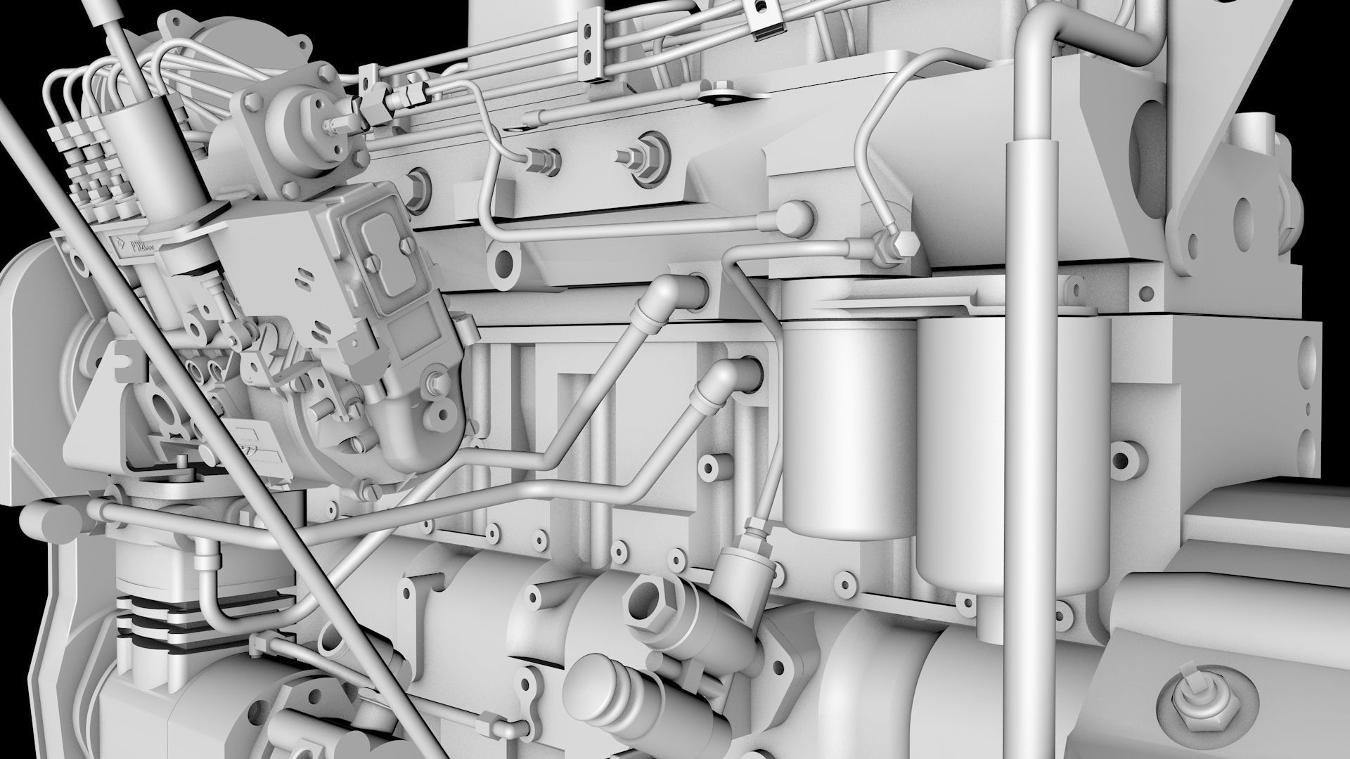 Diesel engines 3D model_13