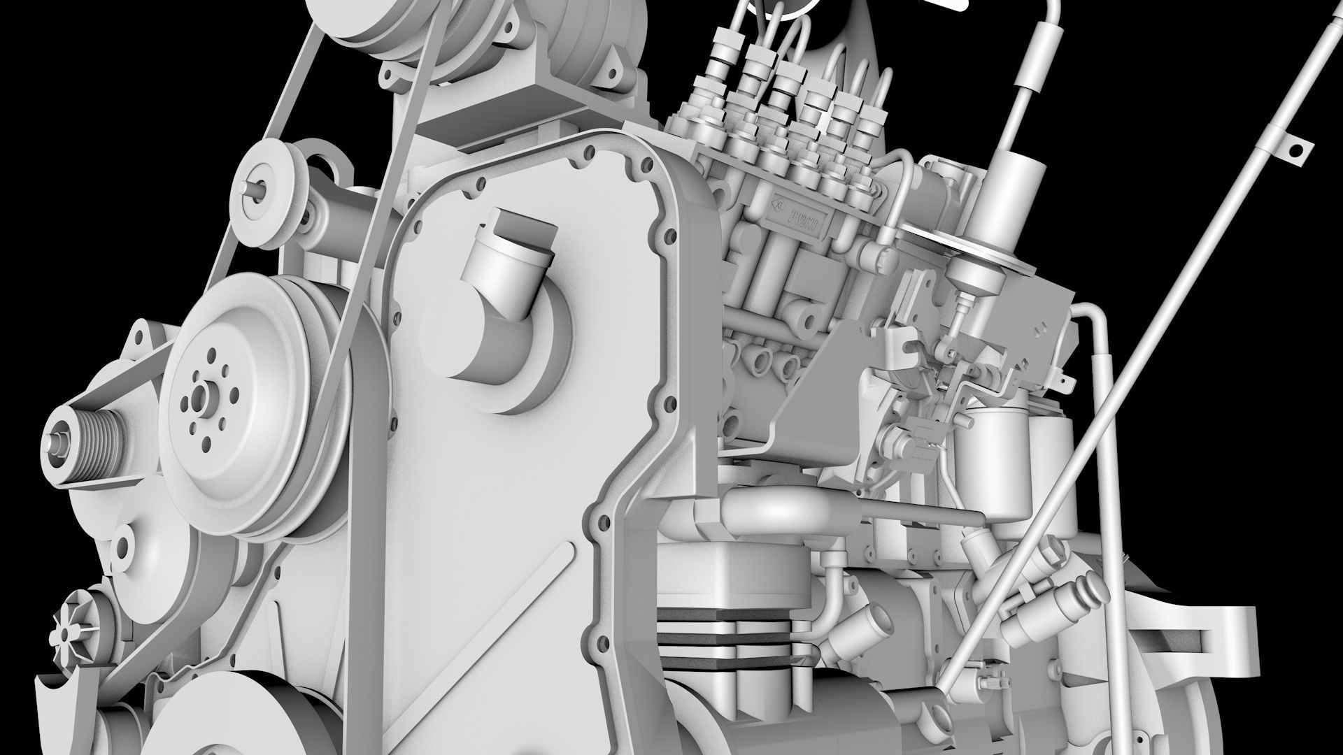 Diesel engines 3D model_12