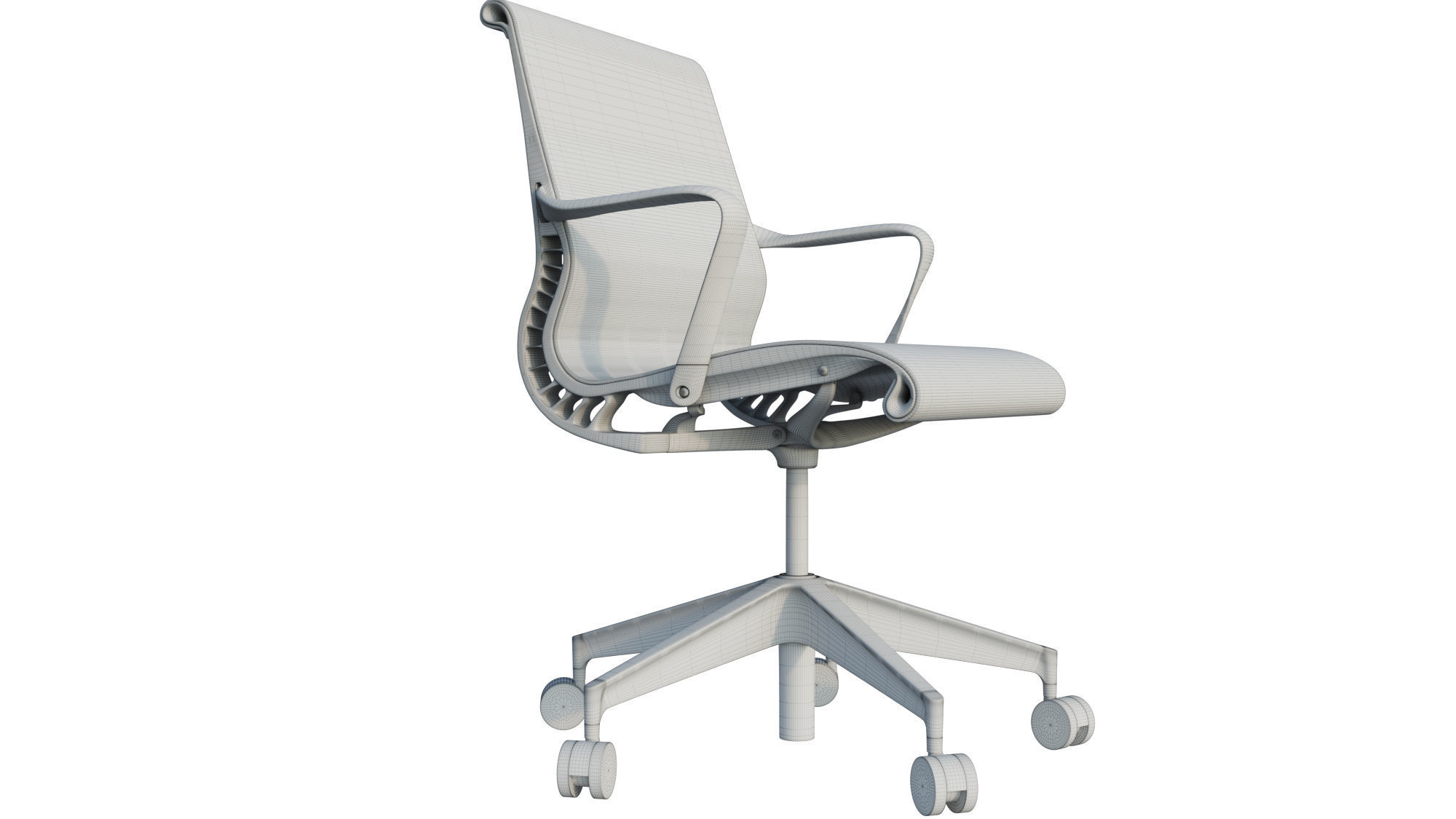 Setu Office Chair 3D model_5