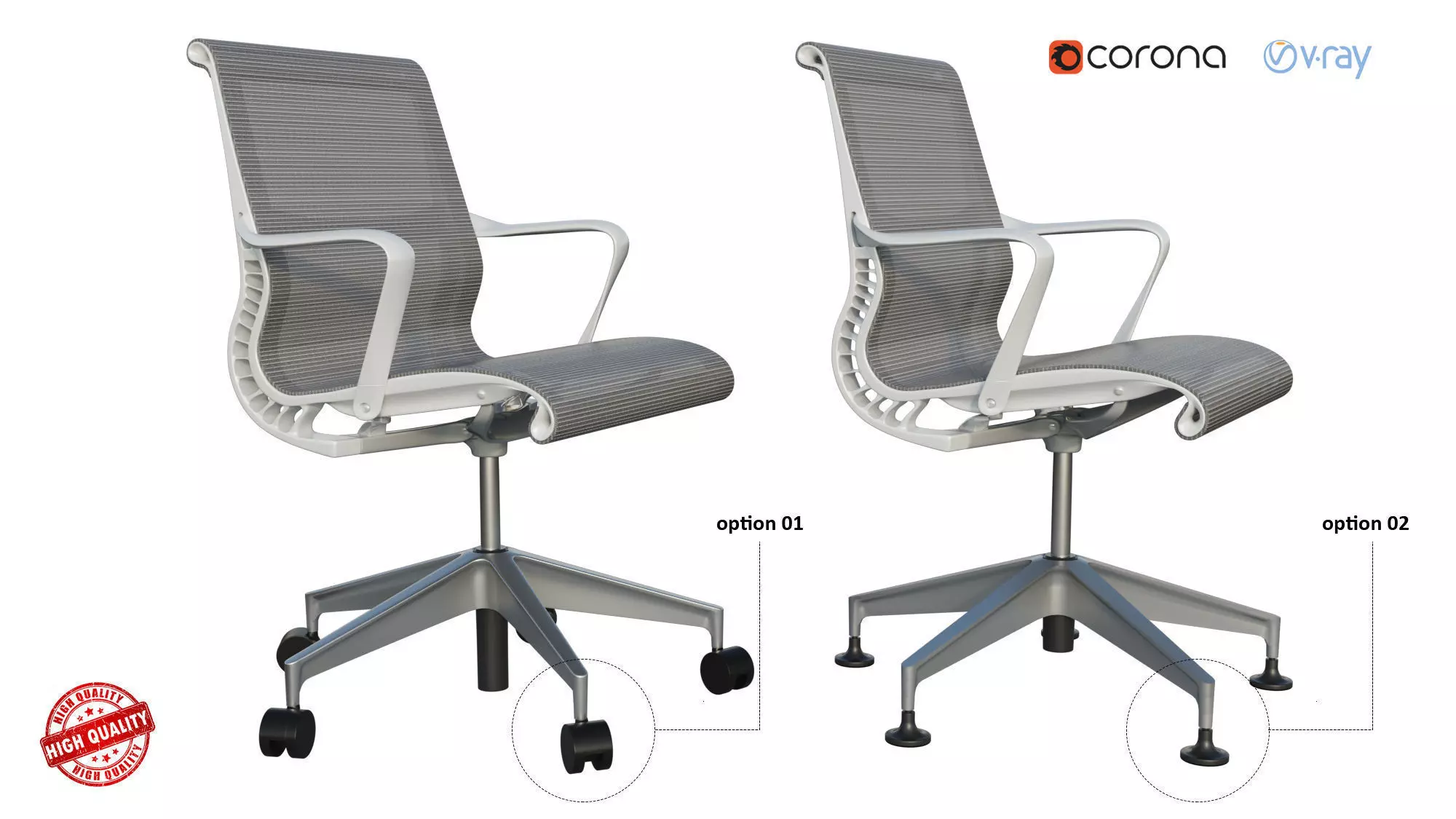 Setu Office Chair 3D model_0
