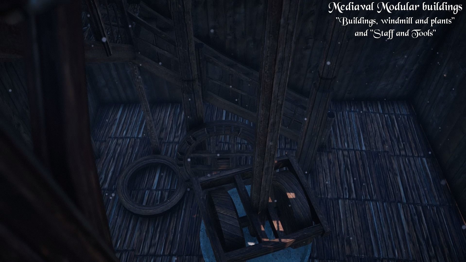 Medieval Modular City - Environment Low-poly 3D model_22