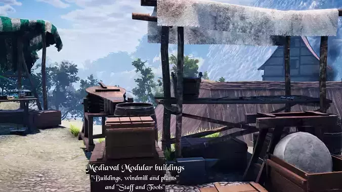 Medieval Modular City - Marketplace