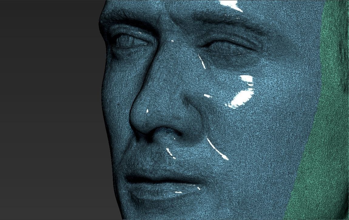 Robert Lewandowski World Cup 2018 bust ready for 3D printing 3D print model_23
