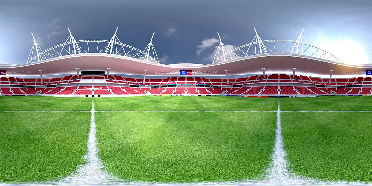 360 HDRI of Saint Petersburg Stadium - Zenit Arena 3D model_0