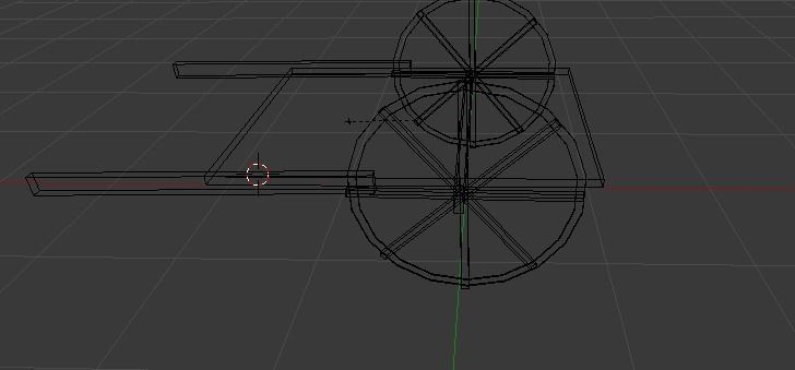 Cow Cart 3d  Model Low Poly Low-poly 3D model_11