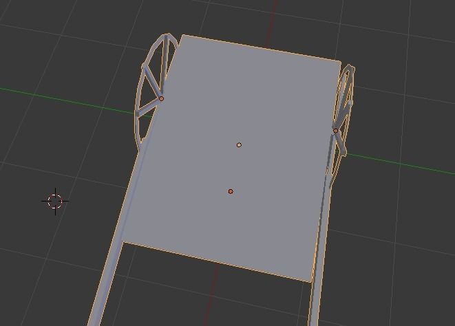 Cow Cart 3d  Model Low Poly Low-poly 3D model_1