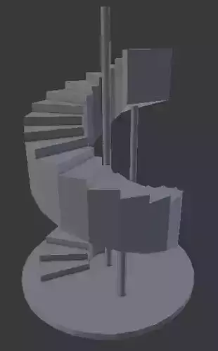 StairsFigurine spiral staircase