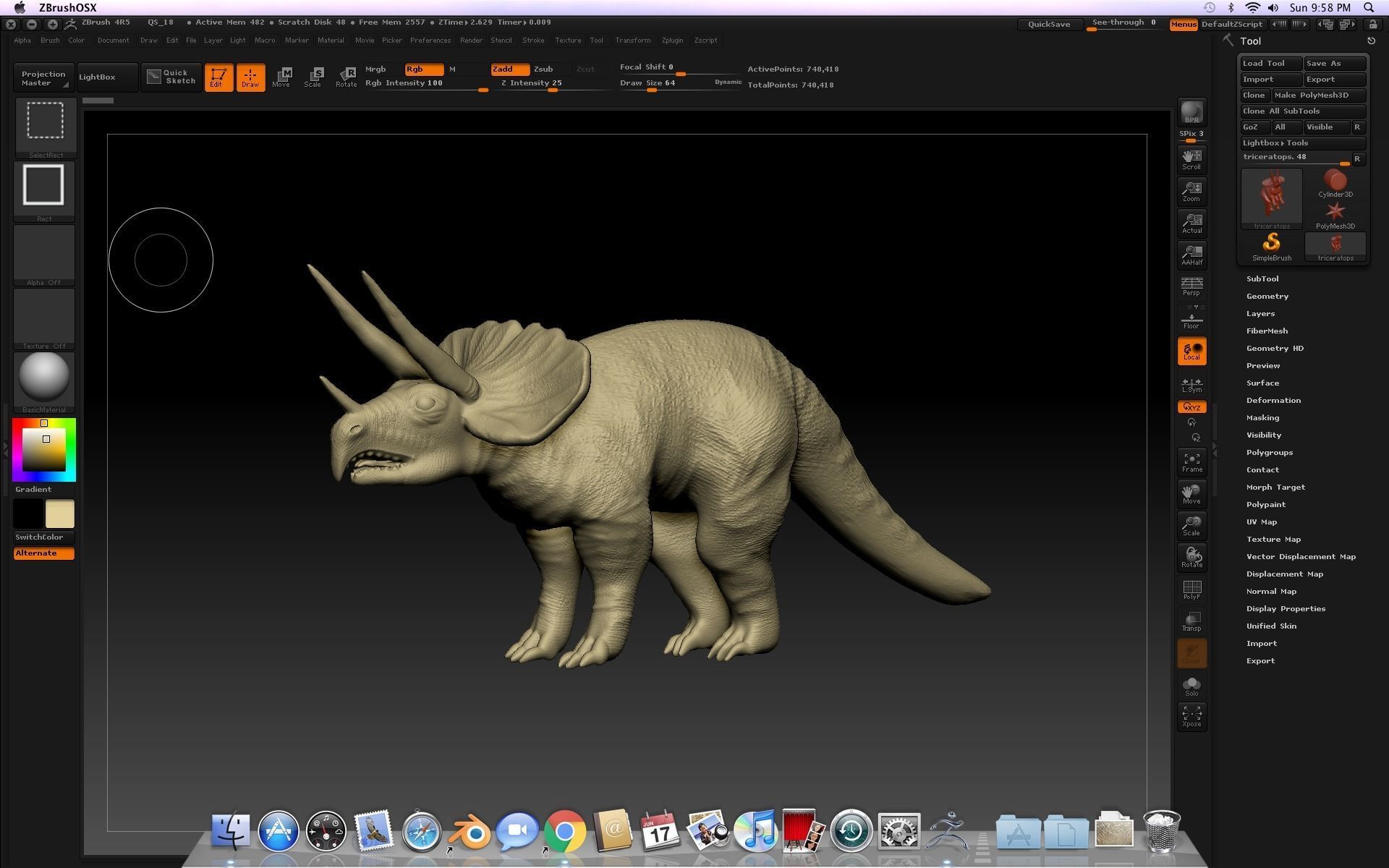 triceratops 3D model_19
