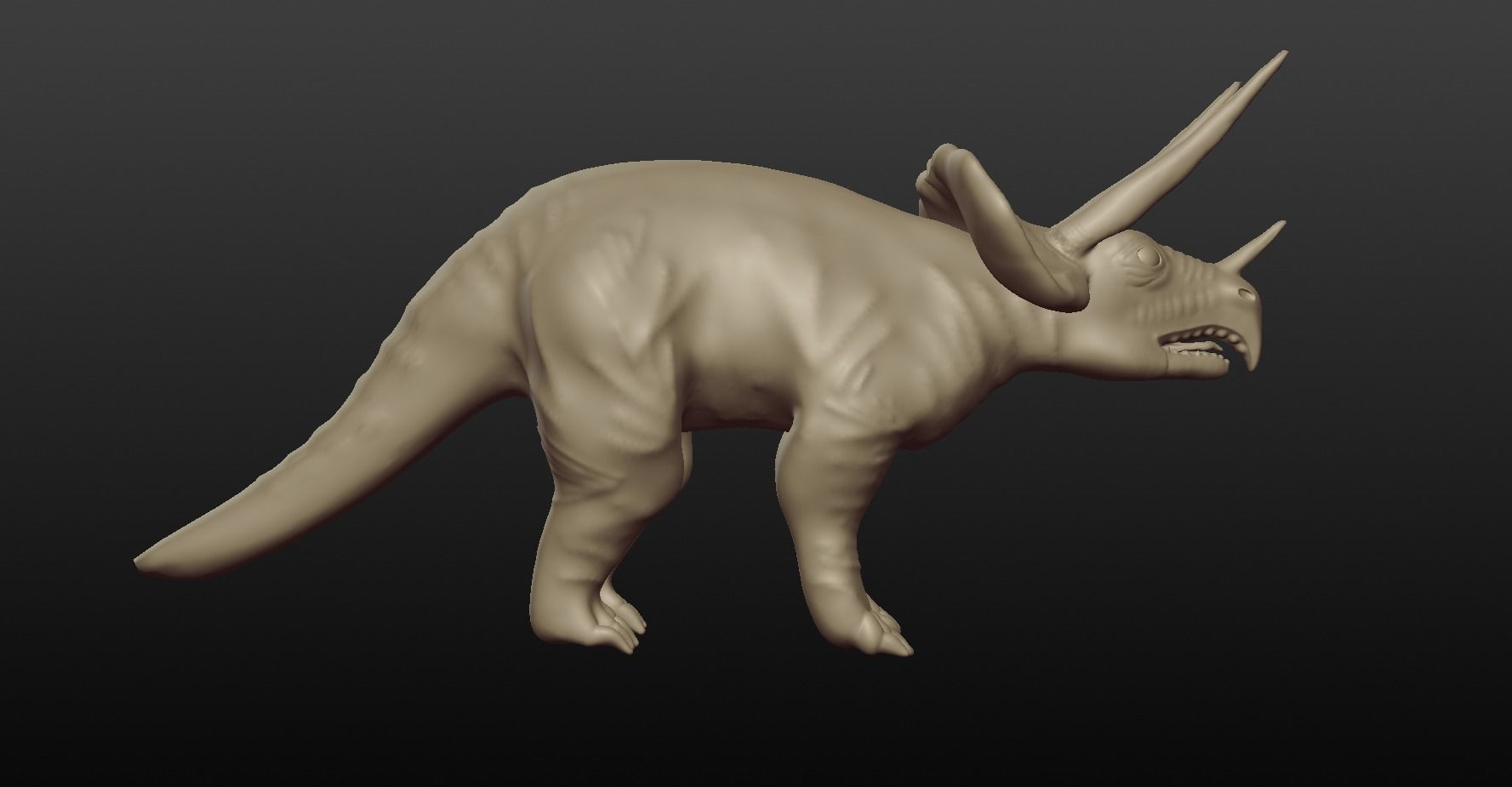 triceratops 3D model_11