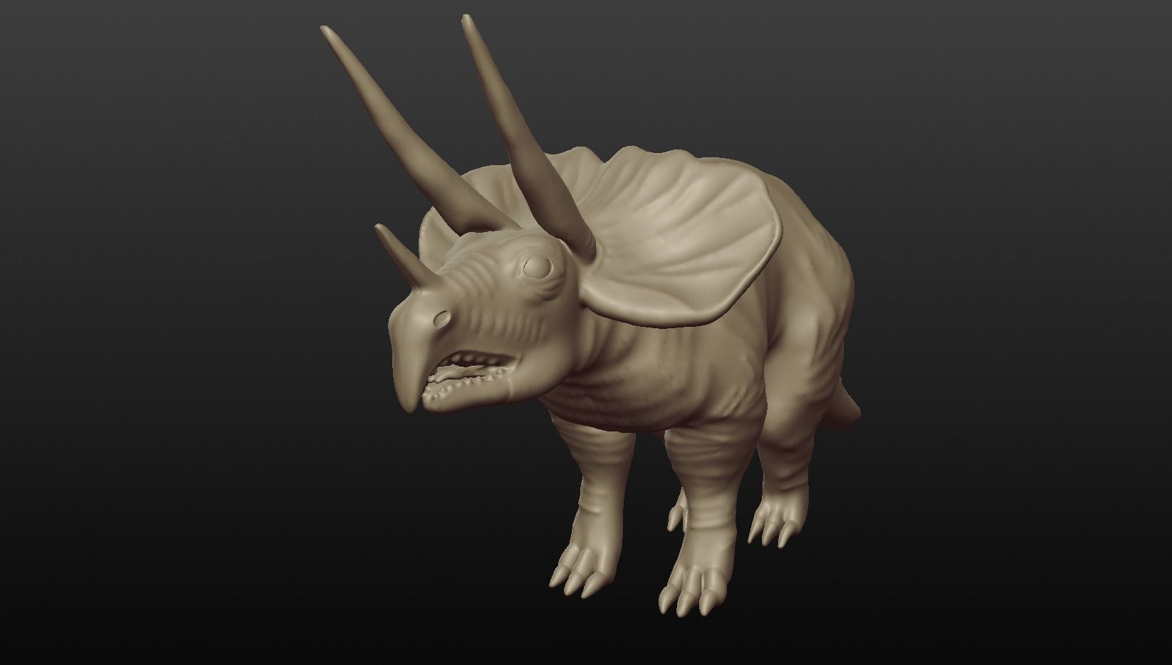 triceratops 3D model_16