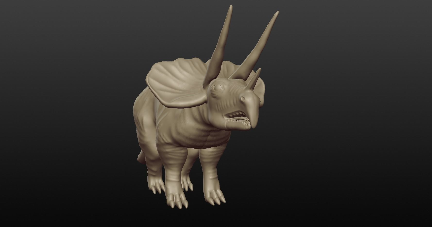 triceratops 3D model_12