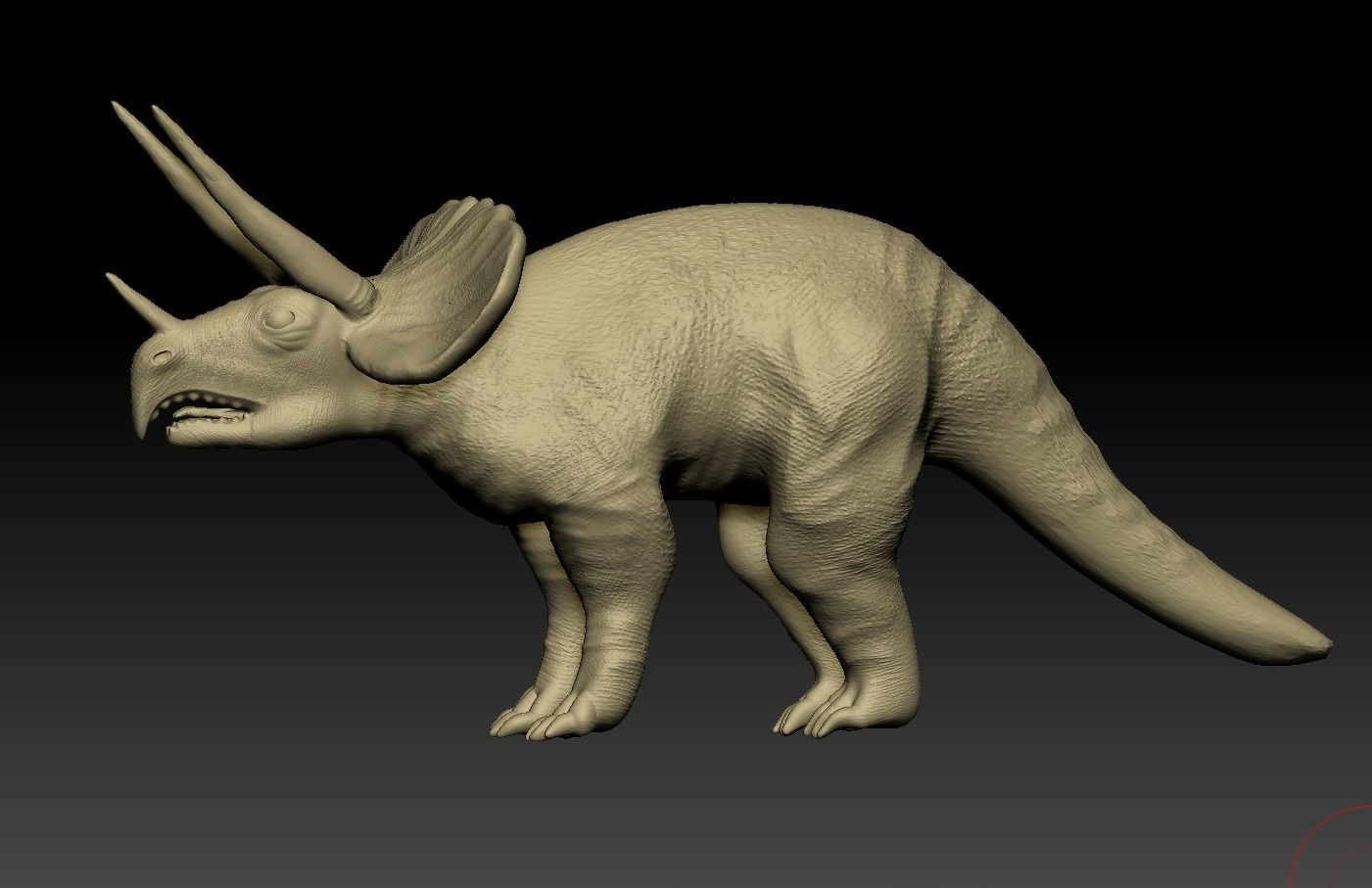 triceratops 3D model_13