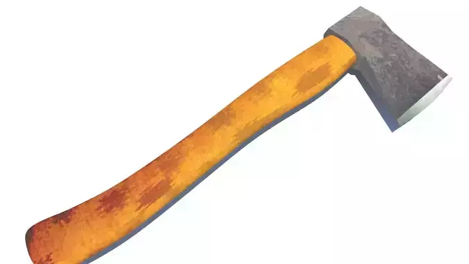 Axe Model Low Poly