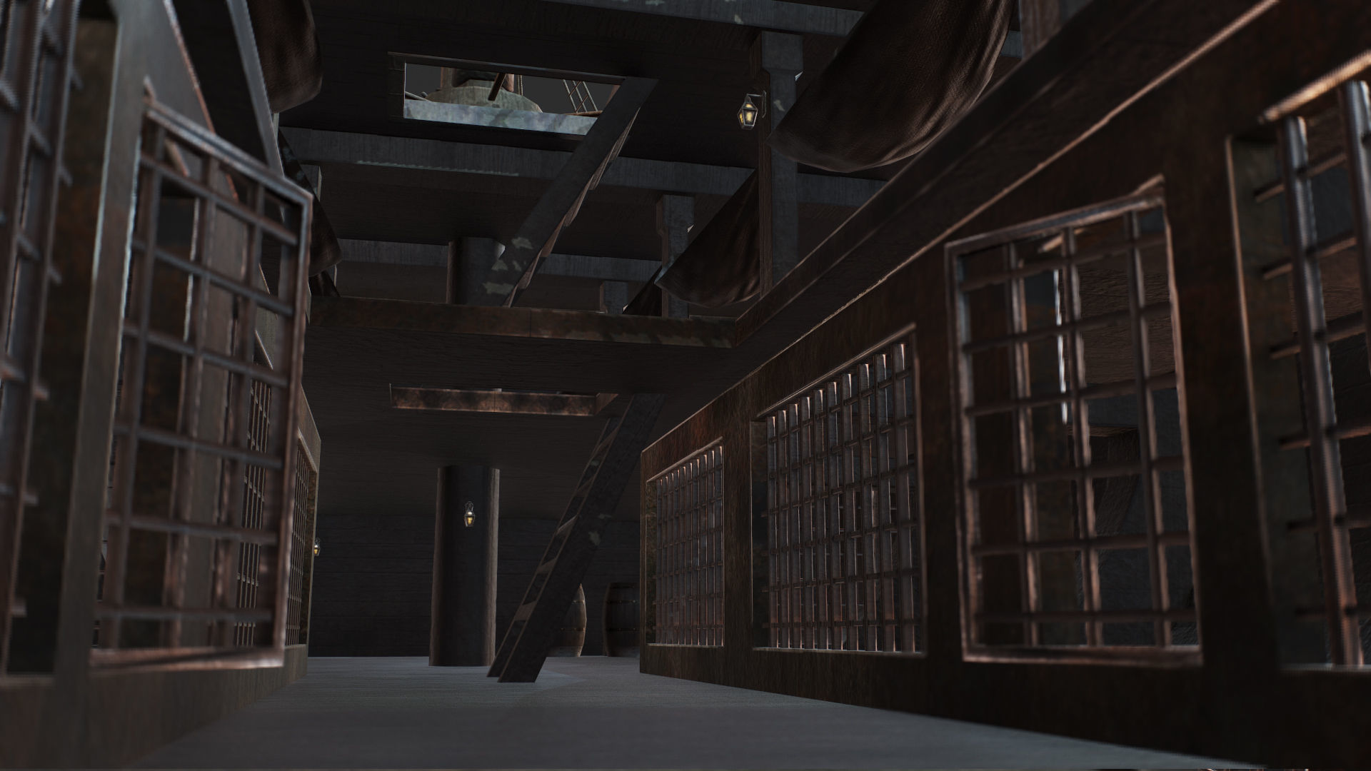 Sailboat Galleon - GameReady Low-poly 3D model_16