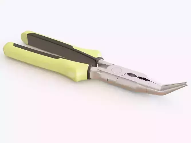 Long Nose Plier 01 3D model