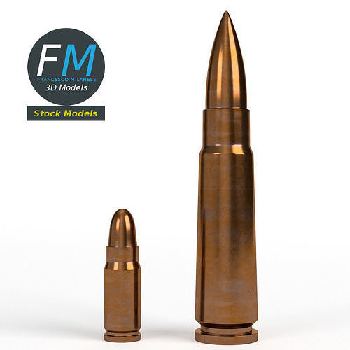 Bullets 3D model