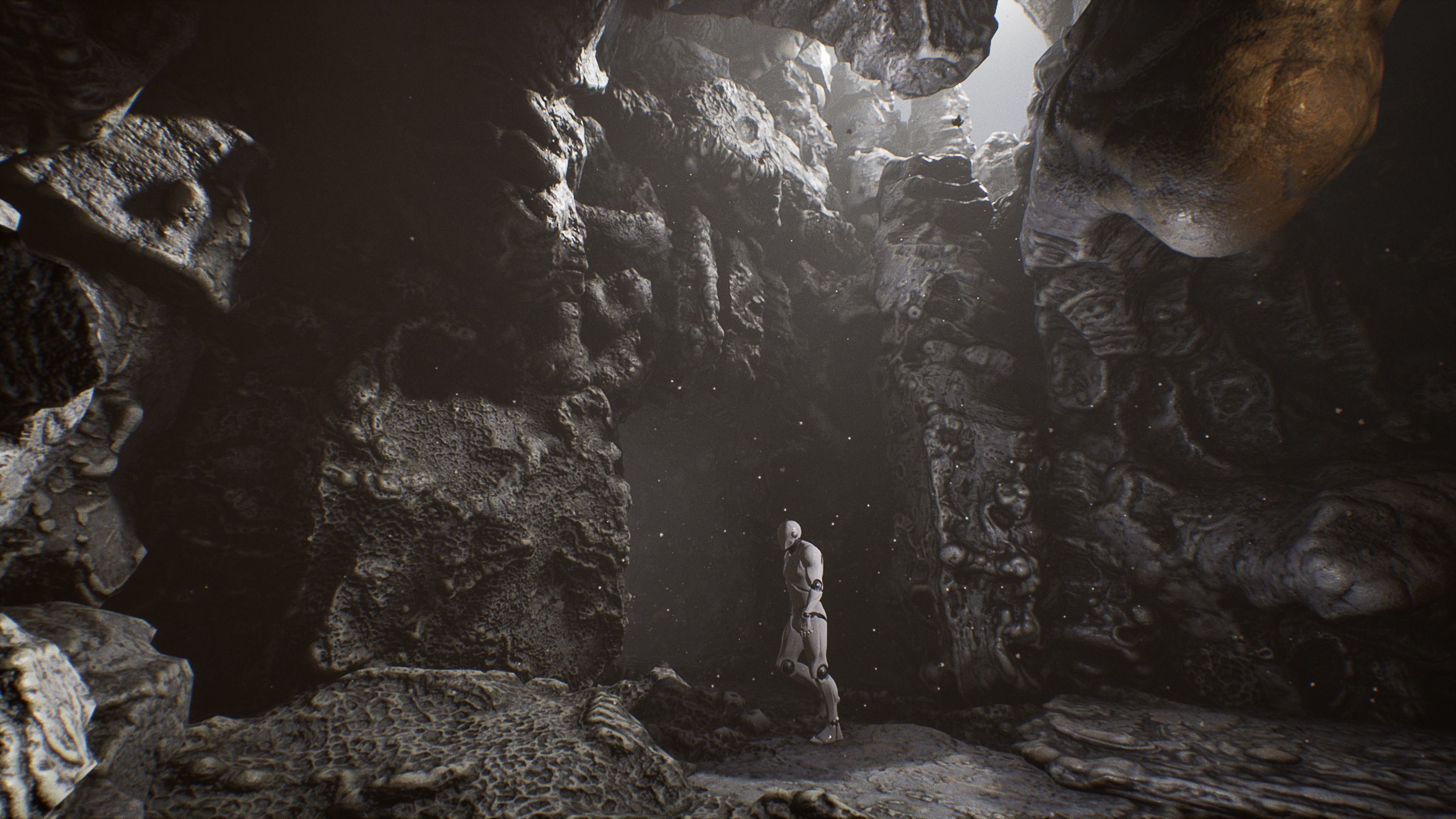 Ancient Cavern Set I - Cave Rocks Asset Pack Unreal Engine Low-poly 3D model_13