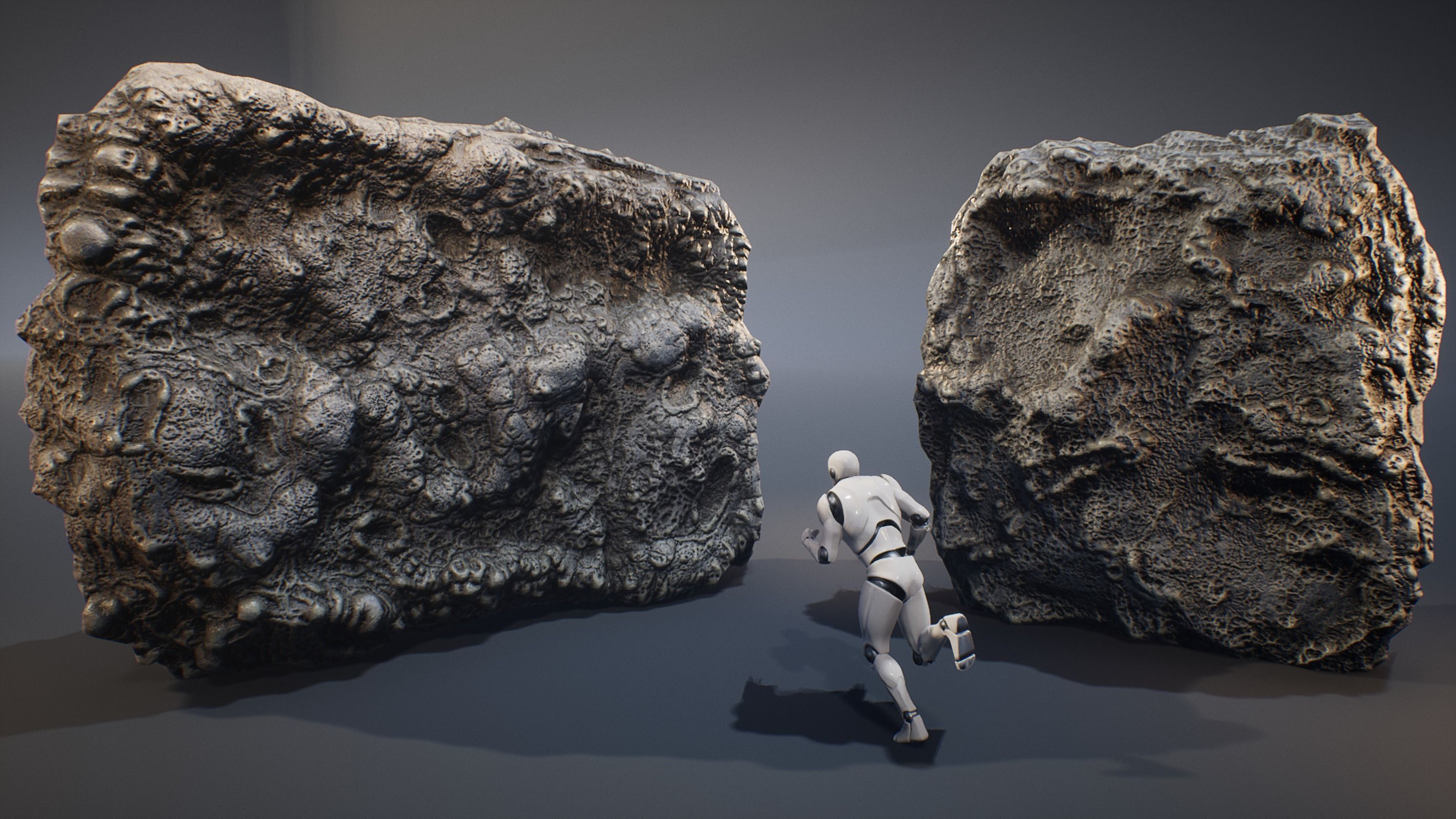 Ancient Cavern Set I - Cave Rocks Asset Pack Unreal Engine Low-poly 3D model_2