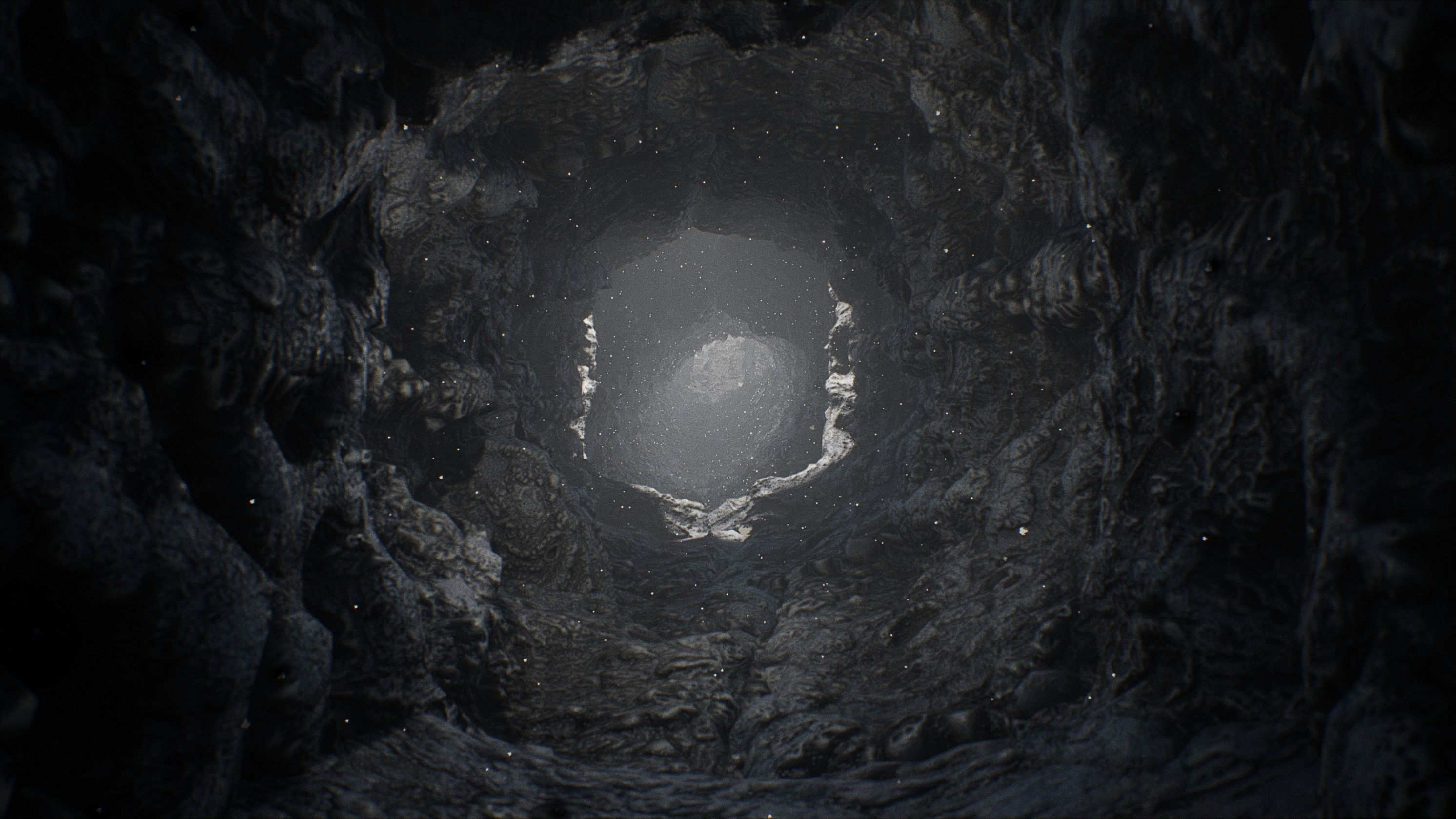 Ancient Cavern Set I - Cave Rocks Asset Pack Unreal Engine Low-poly 3D model_10